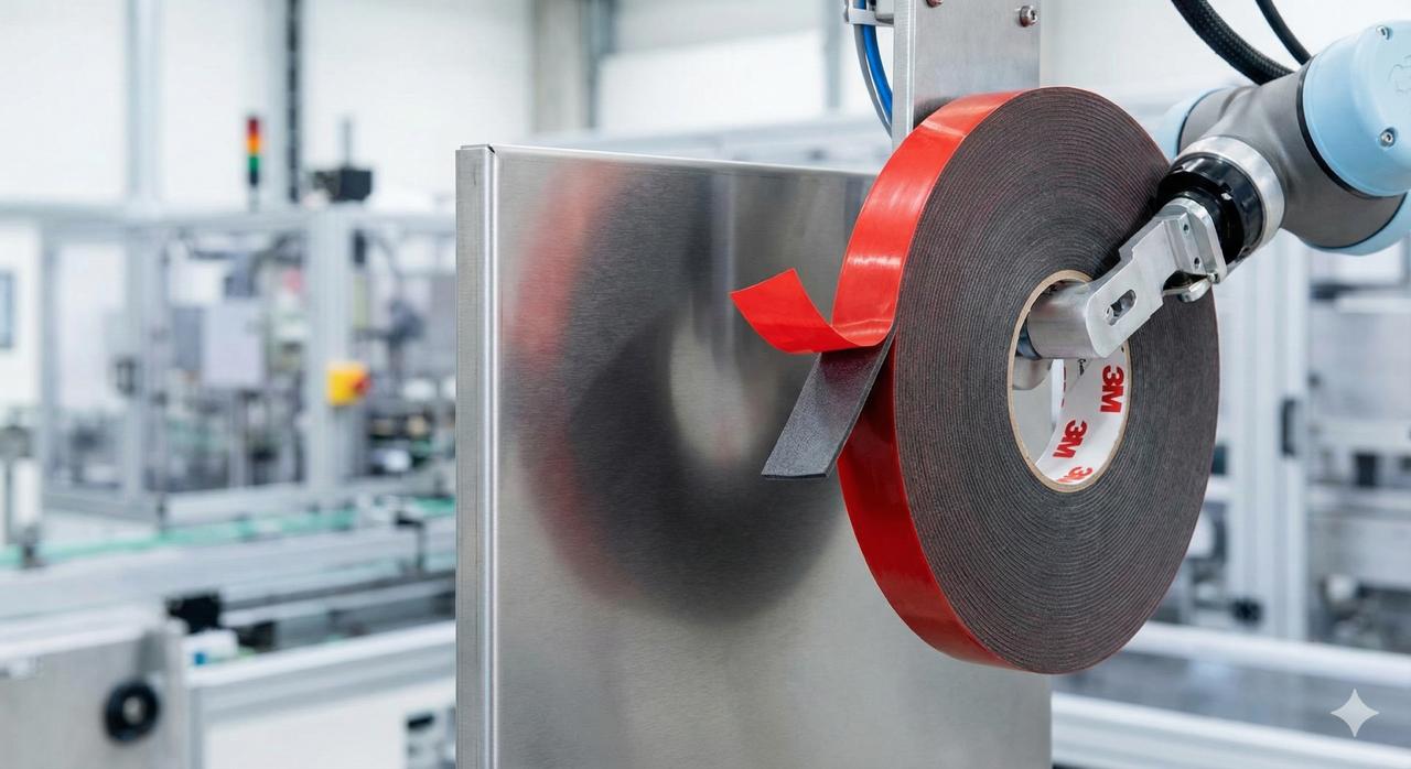 Pengaplikasian 3M VHB Tape di Industri
